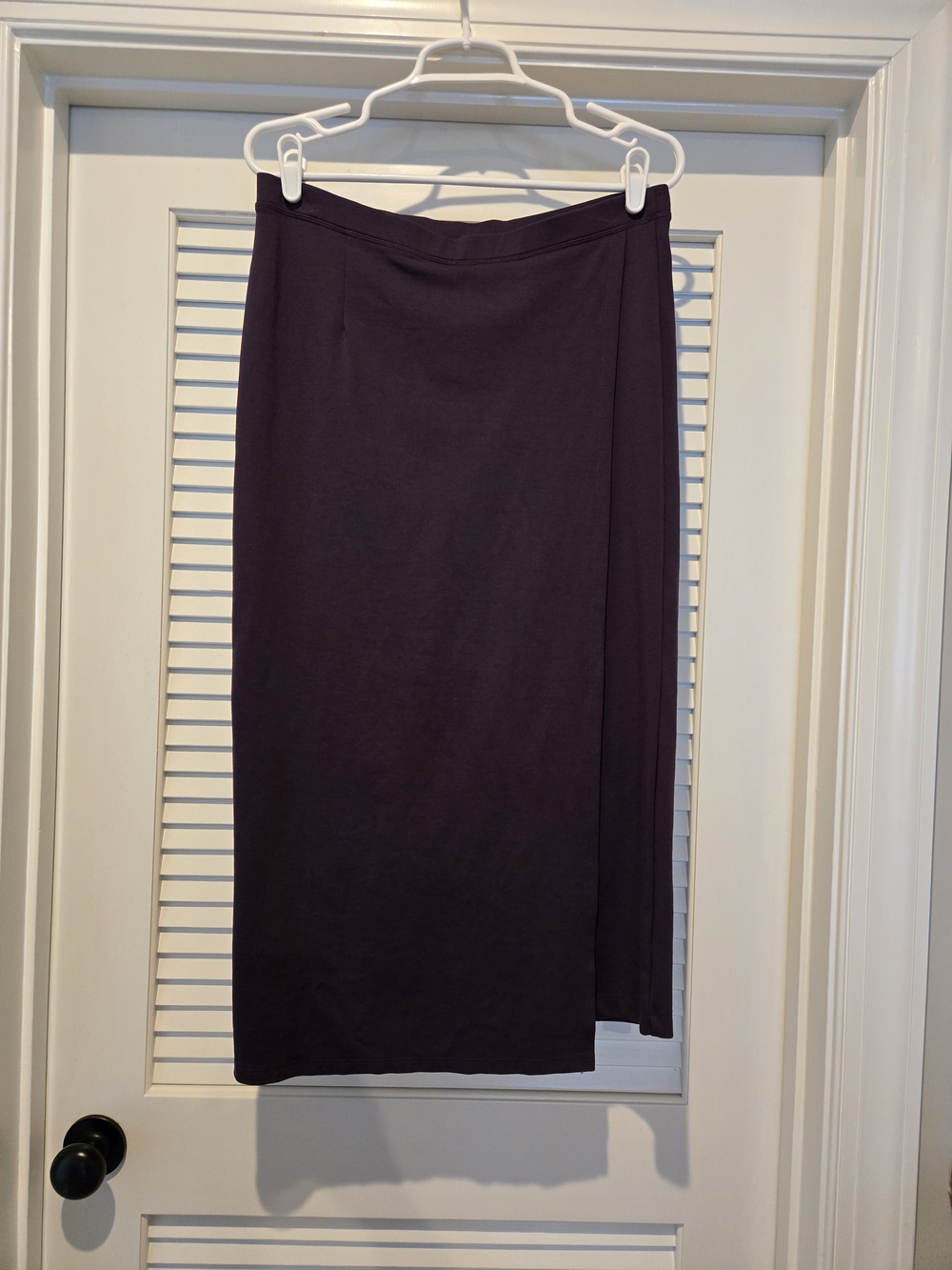 Betabrand Sassiest Pant, Pant and Skirt Combo, Dark Plum